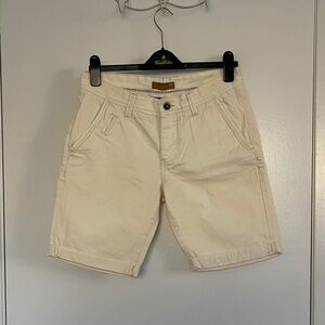 Men's Cream Chino Shorts - Lightweight Summer Casual